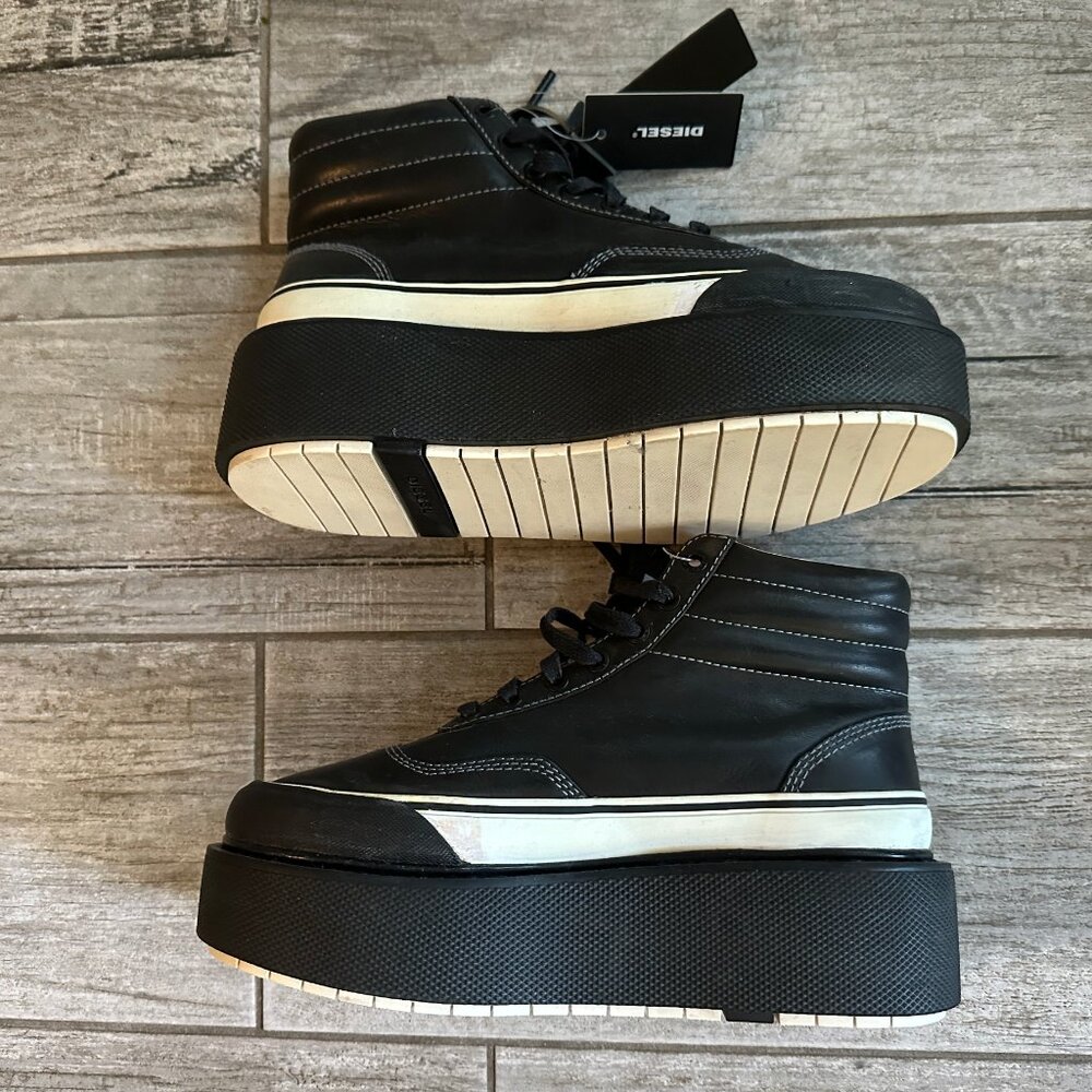 Diesel Leather Sneakers/Boots